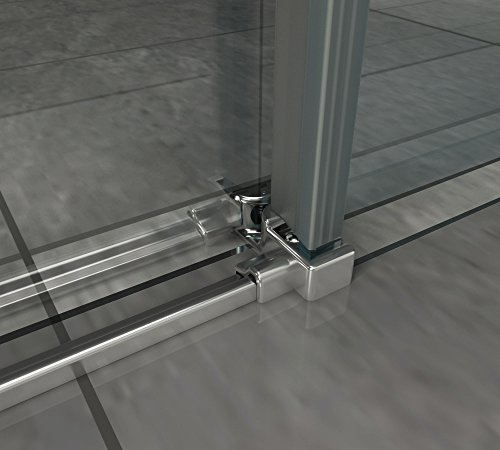 Designer Duschtür Schiebetür MORA mit Easy-Clean-Oberflächenbeschichtung - 4