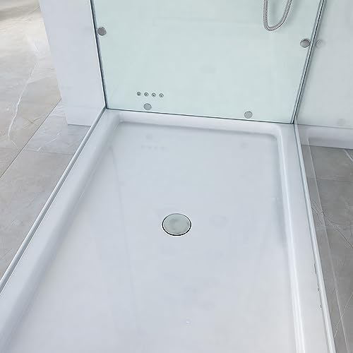 Moderner U-Form Duschtempel Design M mit Dampffunktion - 5