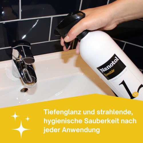 Nanotol Sanitär 1+2 Nanoversiegelung mit Lotuseffekt und Sanitärreiniger - 2