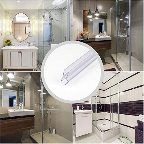 3 x 100 cm H-Typ Duschdichtung für 6 – 8 mm Glasdicke - 6