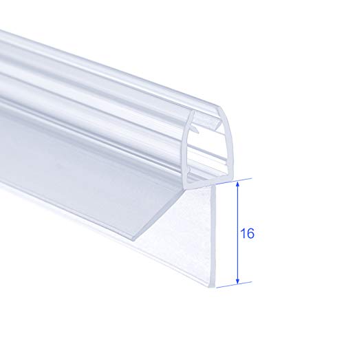 2 x 100 cm Duschdichtung für 5 – 6 mm Glasdicke - 2