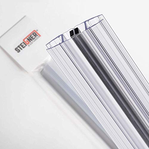 STEIGNER Magnetduschdichtung SET, 201cm, Glasstärke 3,5/4/ 5mm, Ersatzdichtung für 180 Grad Duschtür, UKM01, 2 Stück - 4